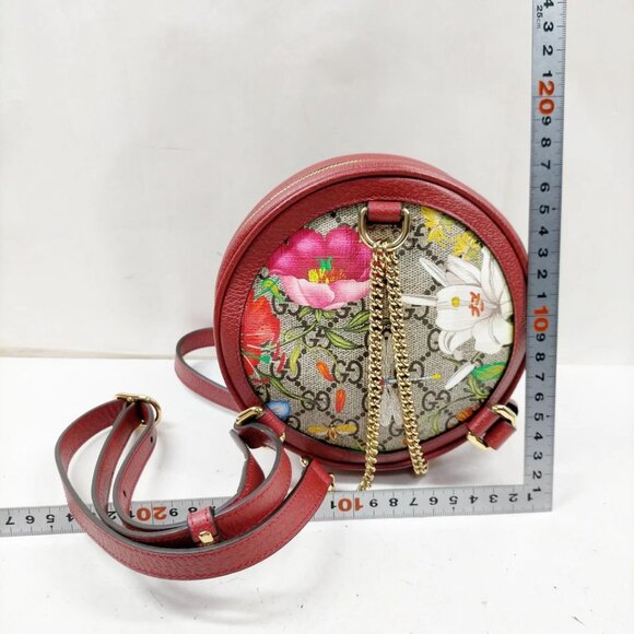 Gucci BackPack Bag Red PVC 750-052925 - Picture 2 of 13